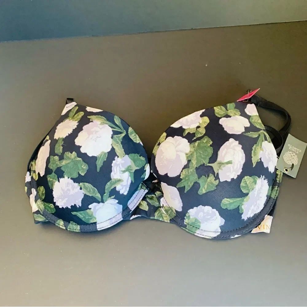 Vince Camuto Floral Padded Bra